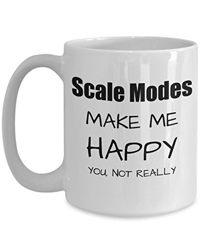 Scale Modes Lover Gift, Funny Scales Models Fan Mug, Hobby Birthday Gift Idea, C