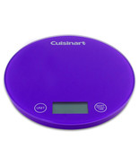 Kitchen Weighing Scale, Digipad Cuisinart Kitchen Digital Scale, Purple - $22.98