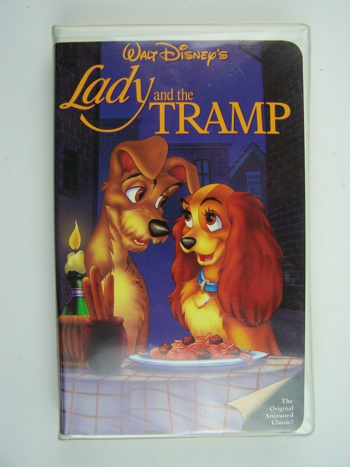 Walt Disney Classic Lady And The Tramp VHS Video Tape Red Signature ...