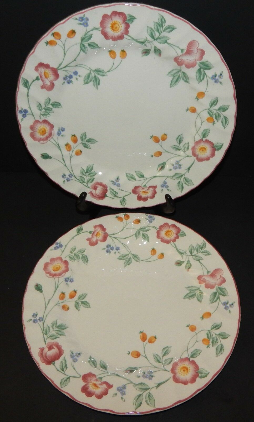 Churchill Briar Rose Dinner Plate s Pink Floral 