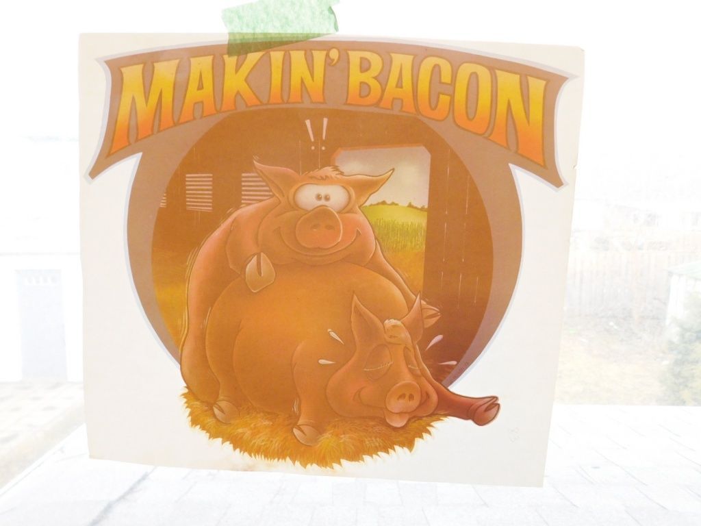 vintage makin bacon t shirt