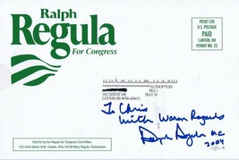Ralph Regula Signed 2004 Congress Campaign Brochure - $19.79