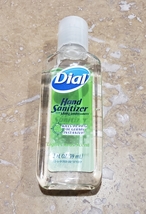 Dial Hand Sanitizer 2oz Bottle Hand Gel Sanitizers no soap need Ship fro... - $2.79