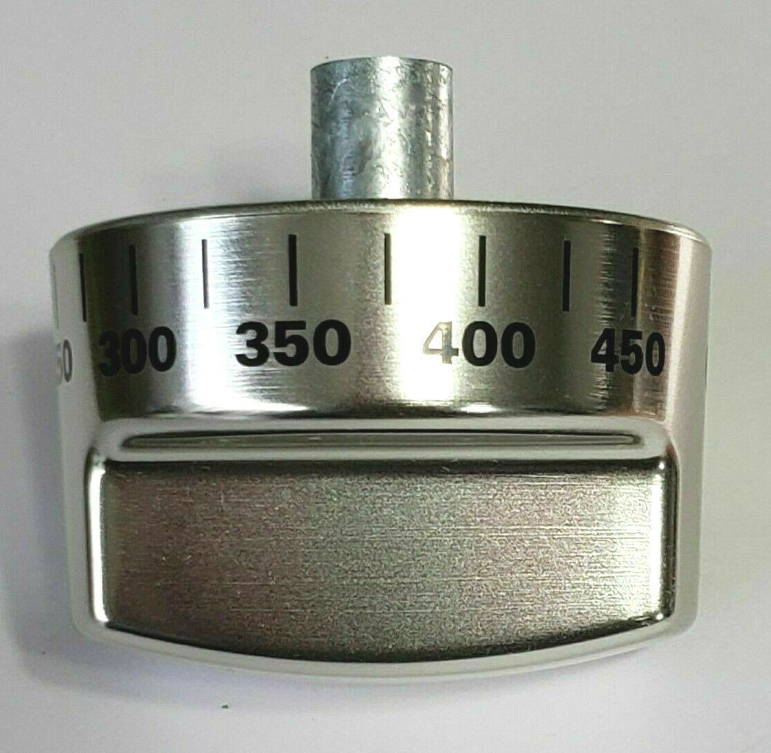 Wolf Stainless Steel Chrome Knob for 48" & 60" Gas Range Stove OFF