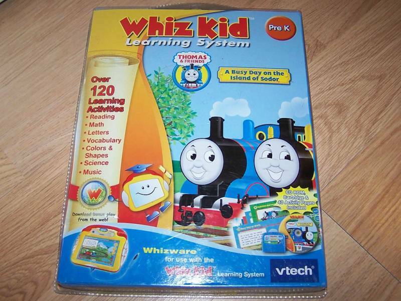 Vtech Whiz Kid Learning System Whizware Thomas Friends Train Math Vtech whiz kid learning system whizware thomas friends train math