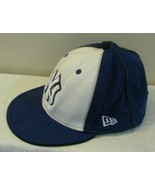 New York Yankees Fitted 7 1/2  MLB Baseball Hat Blue &amp; White 59/50 New E... - $10.88