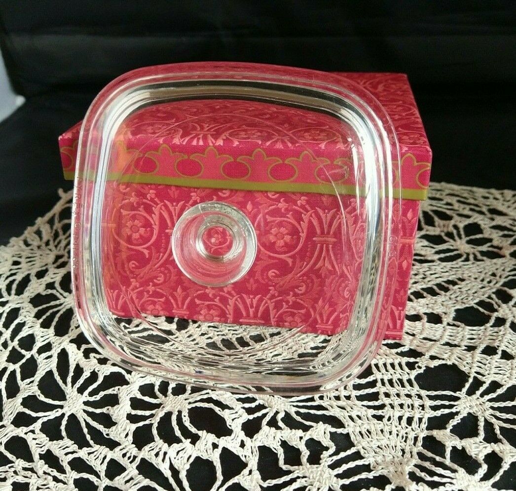 RARE Corning ware Replacement Petite GLASS Lid Pyrex P41GC Hard To