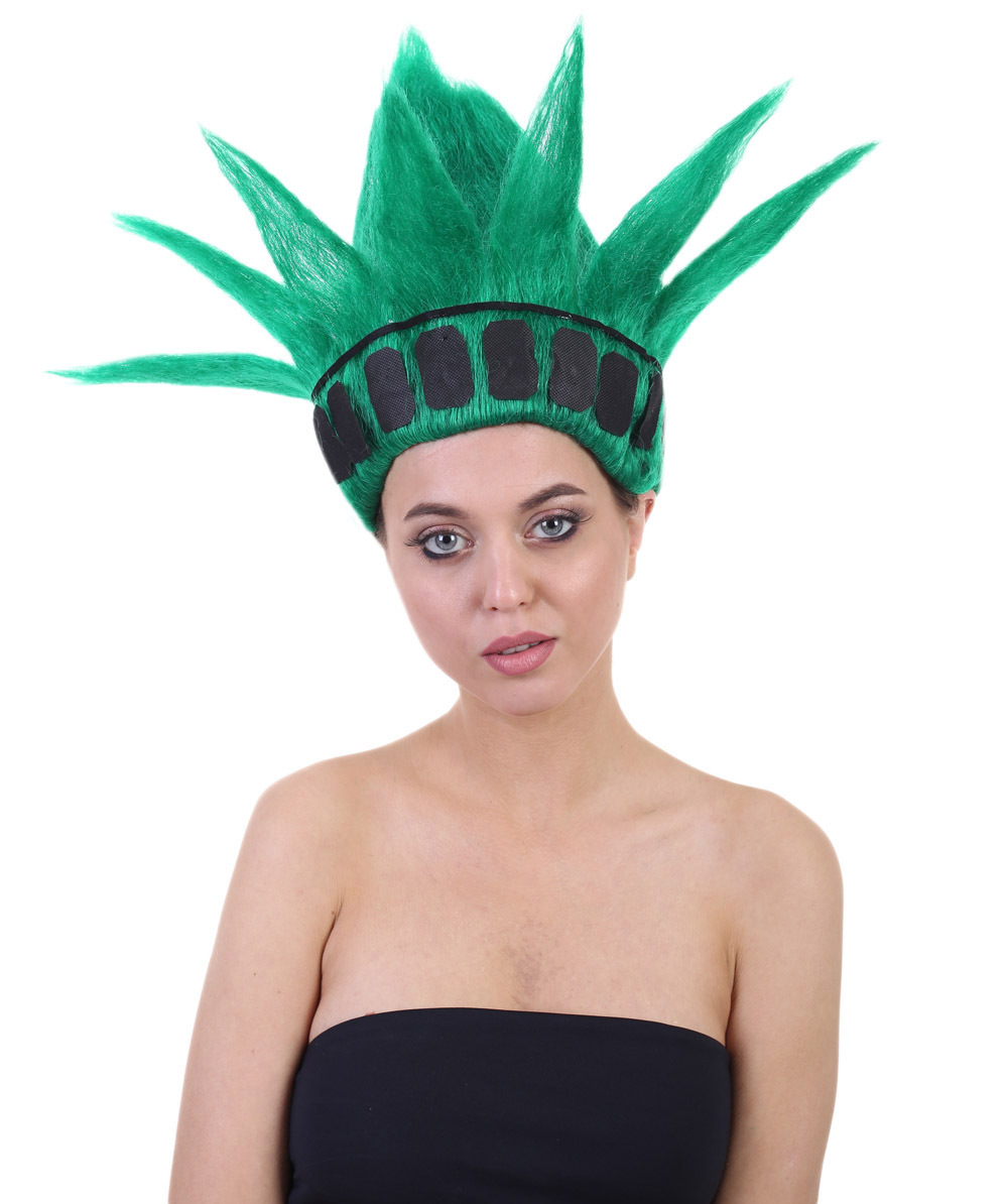 The Statue of Liberty Women's Sports Wigs Premium Breathable Capless Cap HW-1478