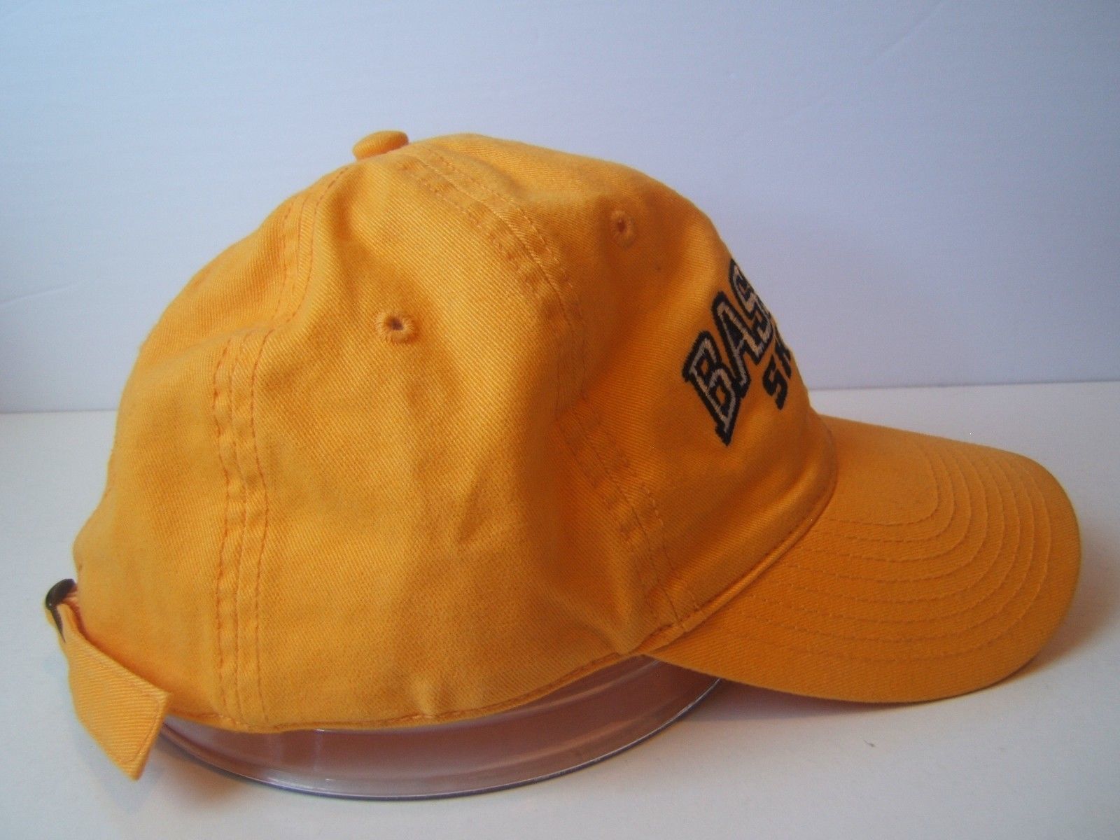 Bass Pro Shops Est 1972 Hat Yellow Strapback Baseball Cap Hats