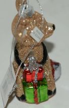 Ganz Midwest Gift MX175057 Gold Colored Setting Deer Christmas Ornaments Set of3 image 2