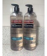 TRESemmé (2 Bottles) Pro Pure Shampoo Light Moisture 24 ounce BONUS BOTTLE - $15.30