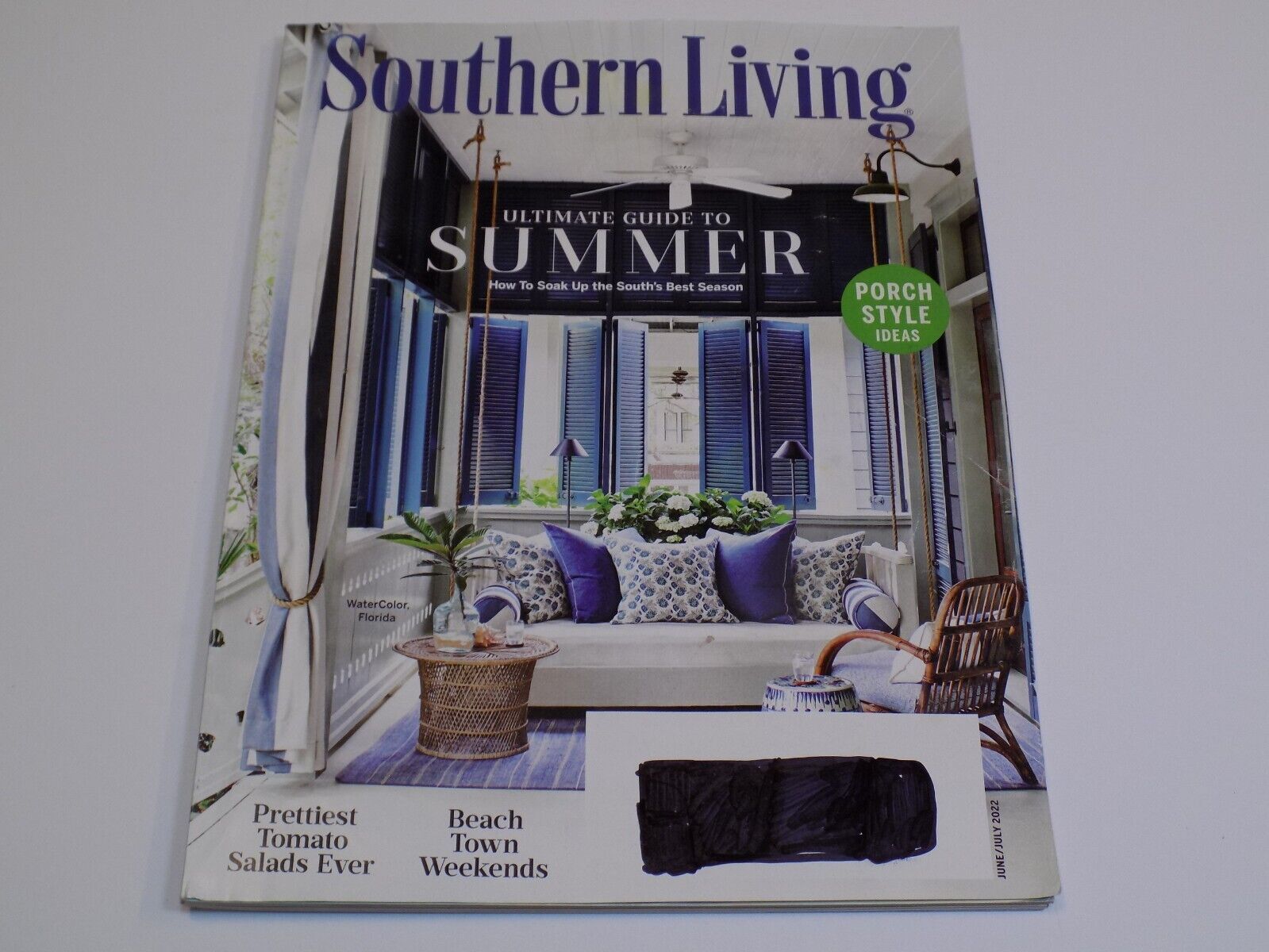 Southern Living Magazine June Jul 2022 Summer Porch Style Tomato Salads ...