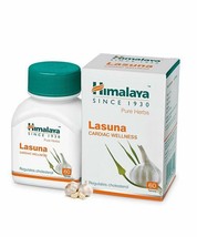 Himalaya Herbals, Lasuna, Garlic 60 Tablets, Free Ship - $11.75