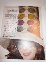 Vintage Going Up Cool – Ray Polaroid Sunglasses Print Magazine Advertise... - $8.99