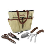 Gardening Tools Kit, Blooms Tan Canvas Beginners Bag Outdoor Garden Hand... - $19.98