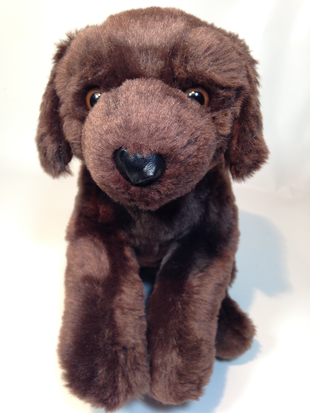 chocolate labrador plush toy