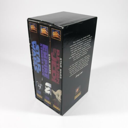 star wars trilogy vhs box set 1995