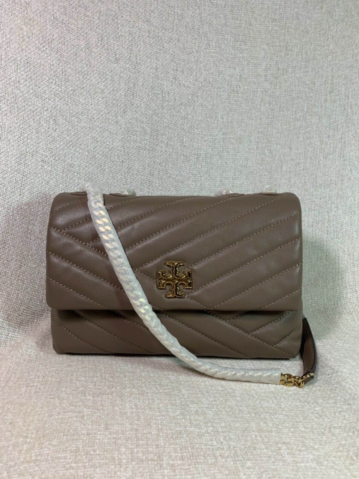 tory burch kira chevron convertible shoulder bag classic taupe