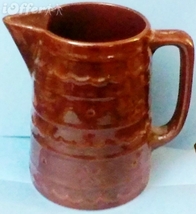 Hull Pottery (Marcrest) Daisy And Dot Pitcher (Two Qt) - $22.45