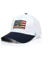 Keith Haring Flag Adjustable Trucker Style Meshback Snapback Cap Hat - $23.74
