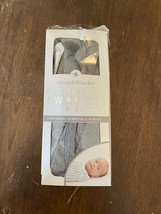 Miracle Blanket Swaddle Wrap for Newborn Infant Baby, Solid Grey One Size - $24.75
