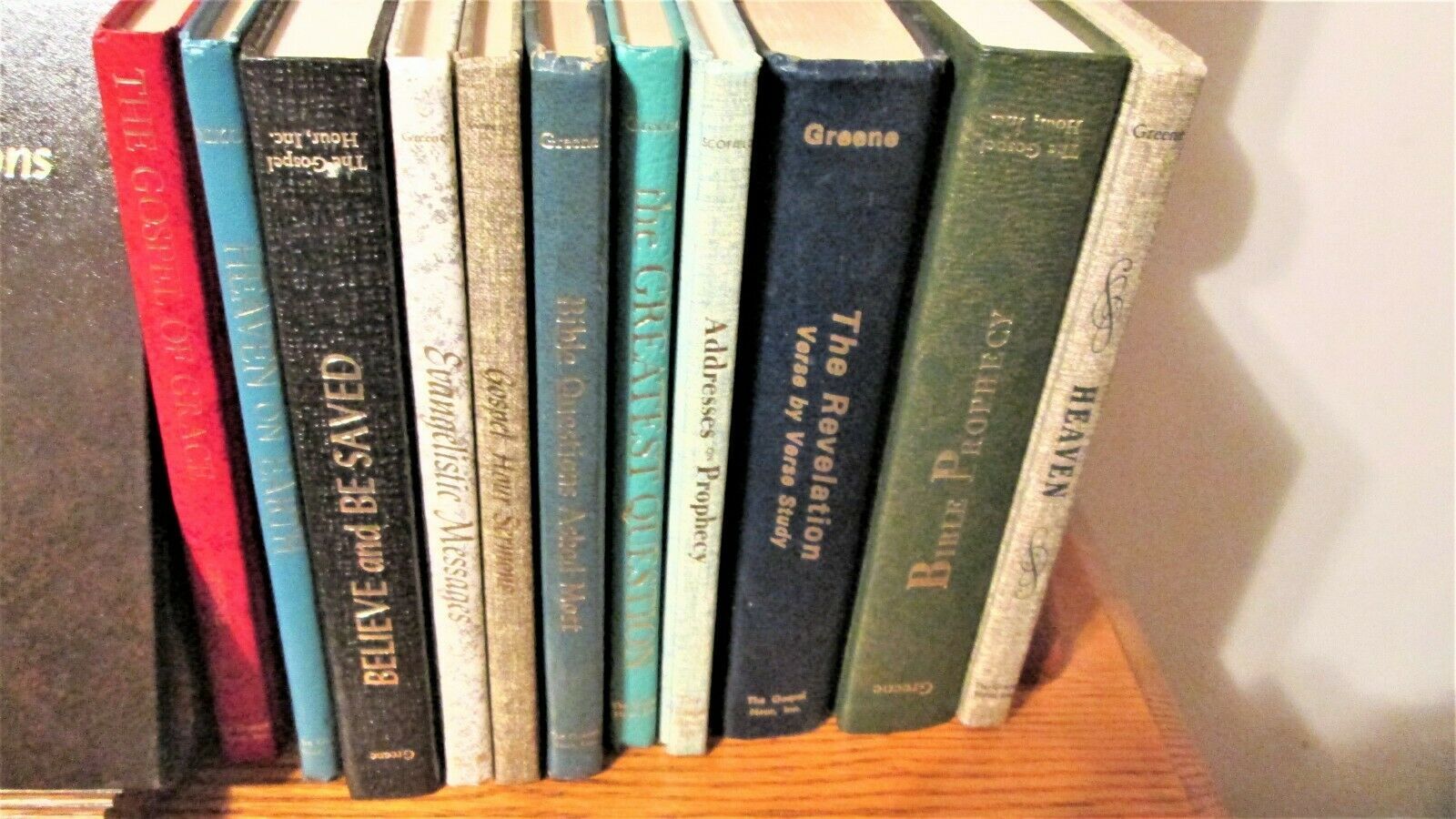 COLLECTION OF 47 OLIVER B. GREENE BOOKS (VINTAGE 60'S AND 70'S) - Other