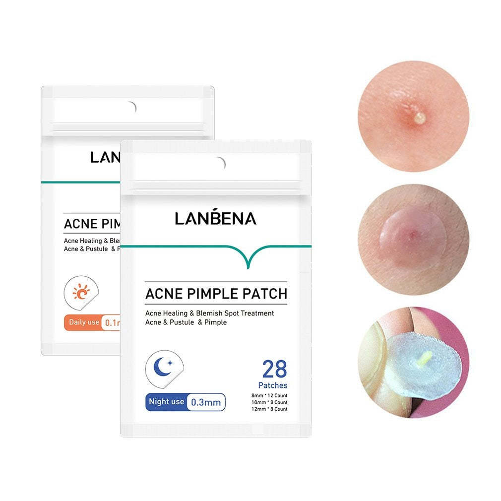 LANBENA Acne Pimple Patch Invisible Acne Removal Stickers Blemish Treatment Acne