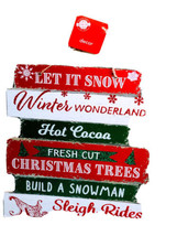 Christmas House Hanging Decor- NEW-SHIP24HRS. 12x8in - $21.77