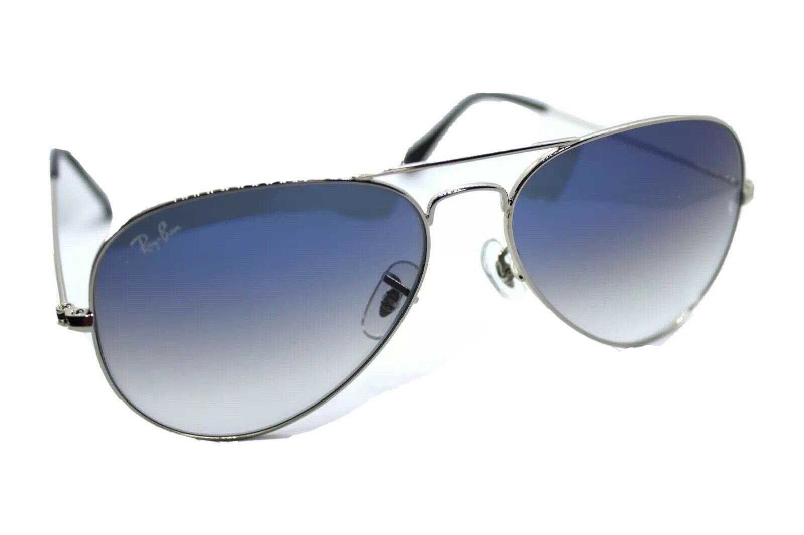 Ray-Ban RB3025 003/32 Silver Aviator Men Sunglasses - Gradient Light ...