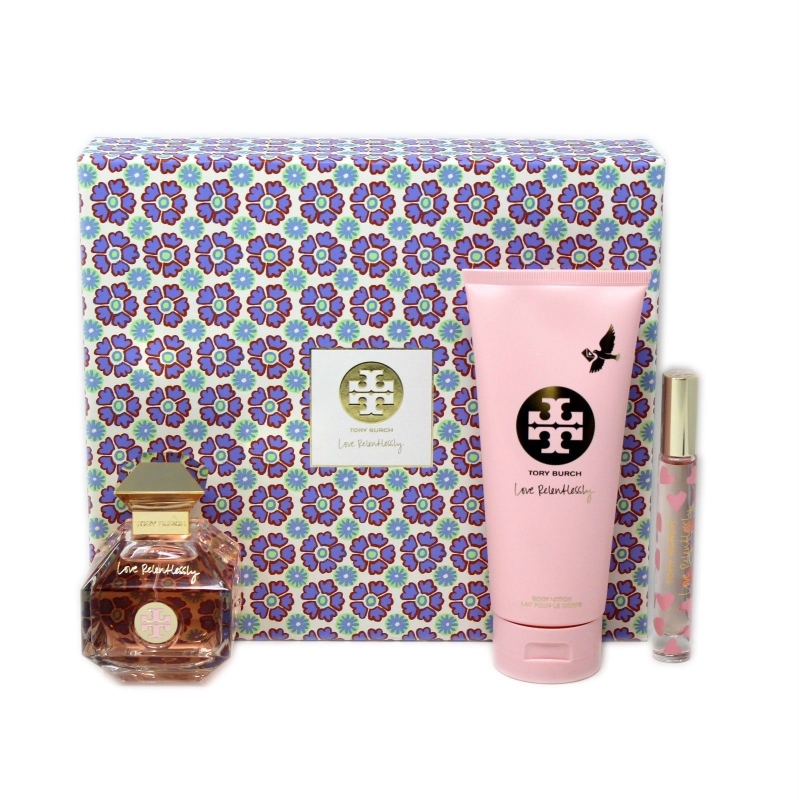 love relentlessly tory burch gift set