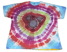 Handmade Unisex XL Tie Dye T-Shirt Fruit Of The Loom Short Sleeve 100% Cotton - $16.82
