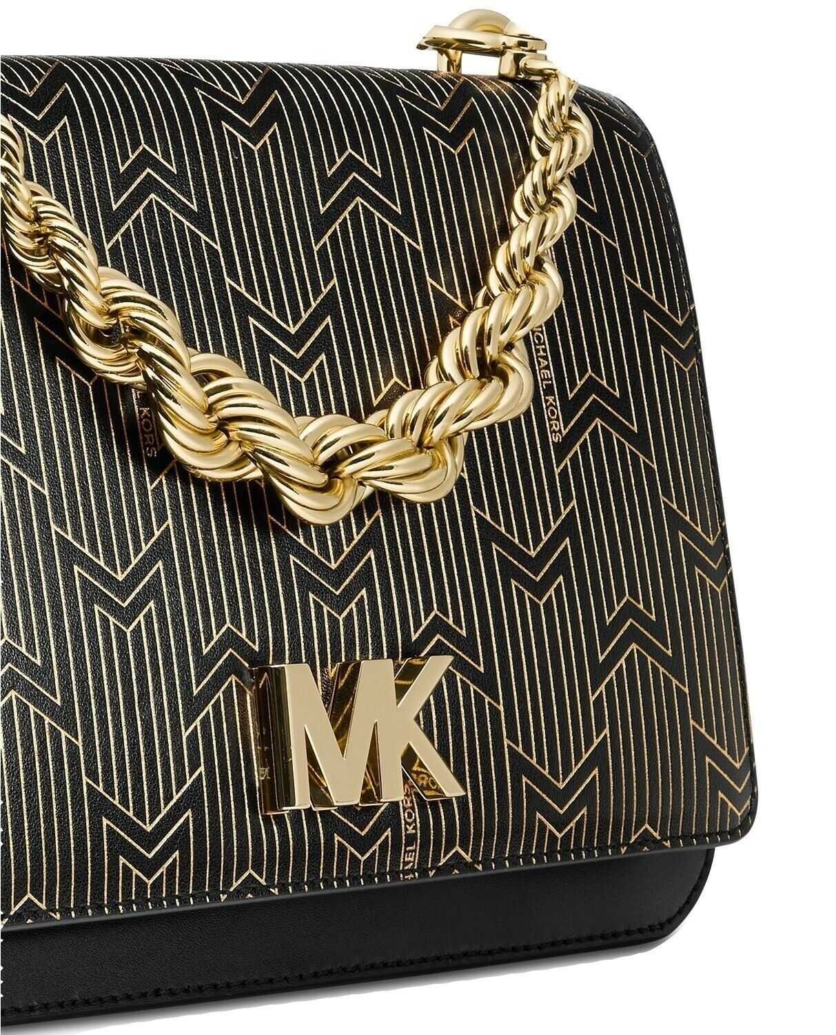 michael michael kors metallic deco small camera bag