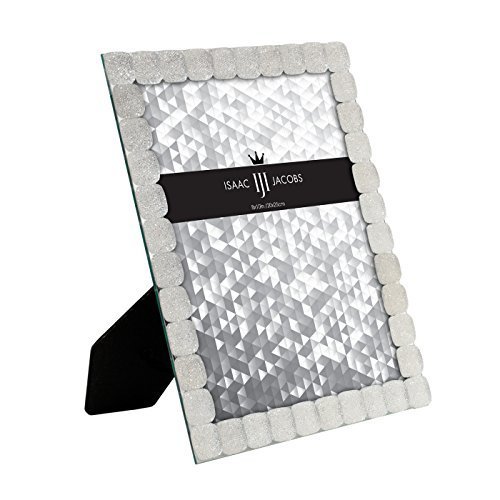 Isaac Jacobs International Glittered Jewel Picture Frame 8x10 Frames