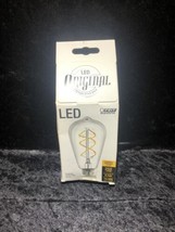 Feit Electric LED Bulb Vintage Clear Glass Soft White Dimmable ST19/S/CL/FILED - $4.94