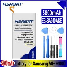 HSABAT EB-BA910ABE 5800mAh Battery for Samsung Galaxy A9+ A9000 A9 Pro 2016 Duos - $21.70