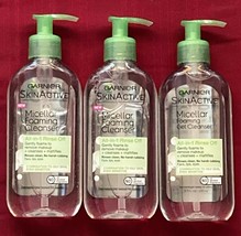 Lot of 3 Garnier SkinActive Micellar Foaming Face Wash for Oily Skin, 6.7 fl.oz - $15.00