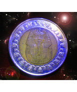 HAUNTED EGYPT COIN KING OF COINS GROW MONEY SECRET MAGICK OOAK MAGICKAL - $4,031.11