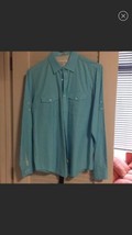 Calvin klein Casual shirt Mens Small Sz. Blue - $24.45