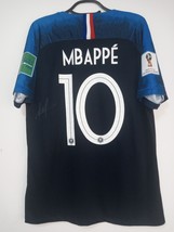 Jersey / Shirt France Winner World Cup 2018 #10 Mbappe - Autographed by ... - $1,000.00
