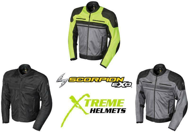 Scorpion Vortex Air Mesh Jacket Abrasion Resistant Waterproof Liner S-5XL