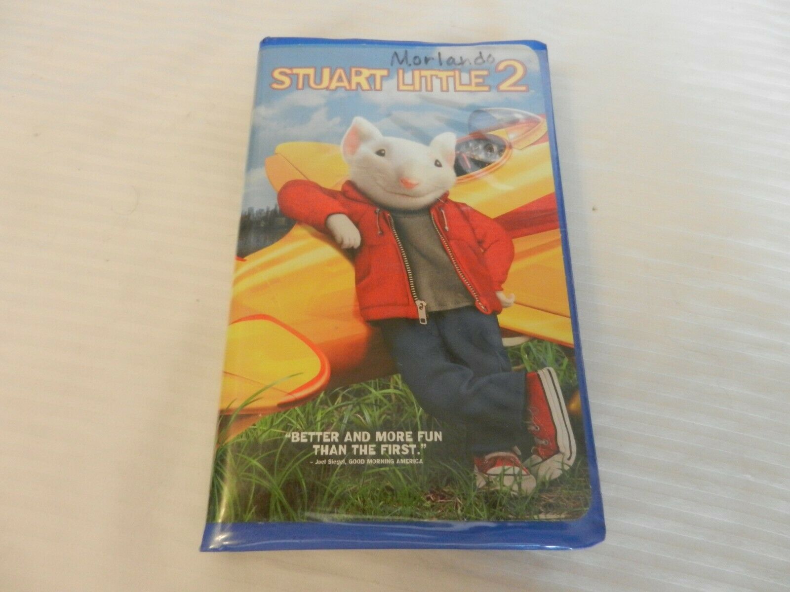 Stuart Little 2 (VHS, 2002, Clam shell) Michael J. Fox, Melanie ...