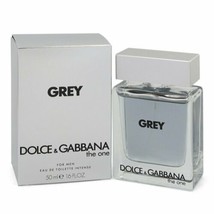 The One Grey by Dolce &amp; Gabbana 1.7 oz EDT Intense Spray for Men New in Box - $59.35