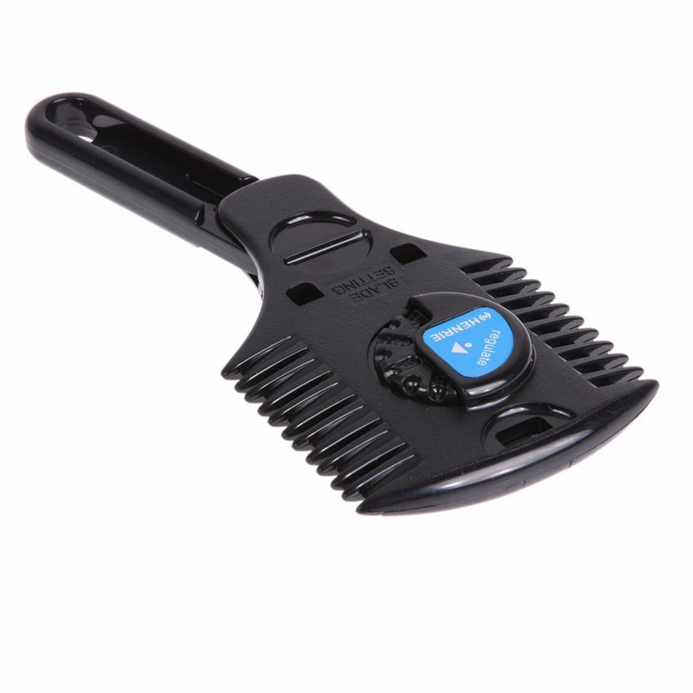 Comb Razor Manual Hair Cutting Calibration Blade Barber Trimmer Styling