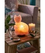 Purrfect Cat Himalayan Salt Rock Lamp (6-8 Lbs) For Healing | Hymilain S... - $48.88