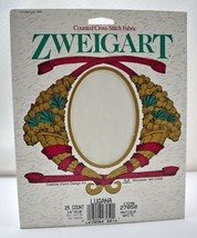 Zweigart Lugana 25 Ct Cross Stitch Aida Fabric Antique White 14"x18" New Old Stk - $12.30