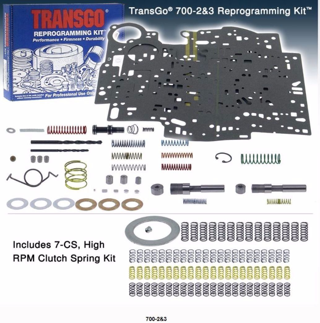 GM Transgo TH700R4 Transmission Shift Kit High Performance 7002&3