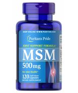 Puritan&#39;s Pride MSM 500 mg - 120 Capsules - $20.86