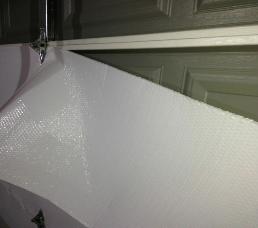 NASATech Reflective 2 Car White PolyFoam Garage Door Insulation Kit