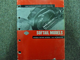 2002 Harley Davidson Softail Models Parts Catalog Manual - $118.75
