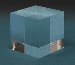 5 Sided Display Box Square Acrylic Cube 12/"H x 16/"W x 10/"D Q13595 Box Case